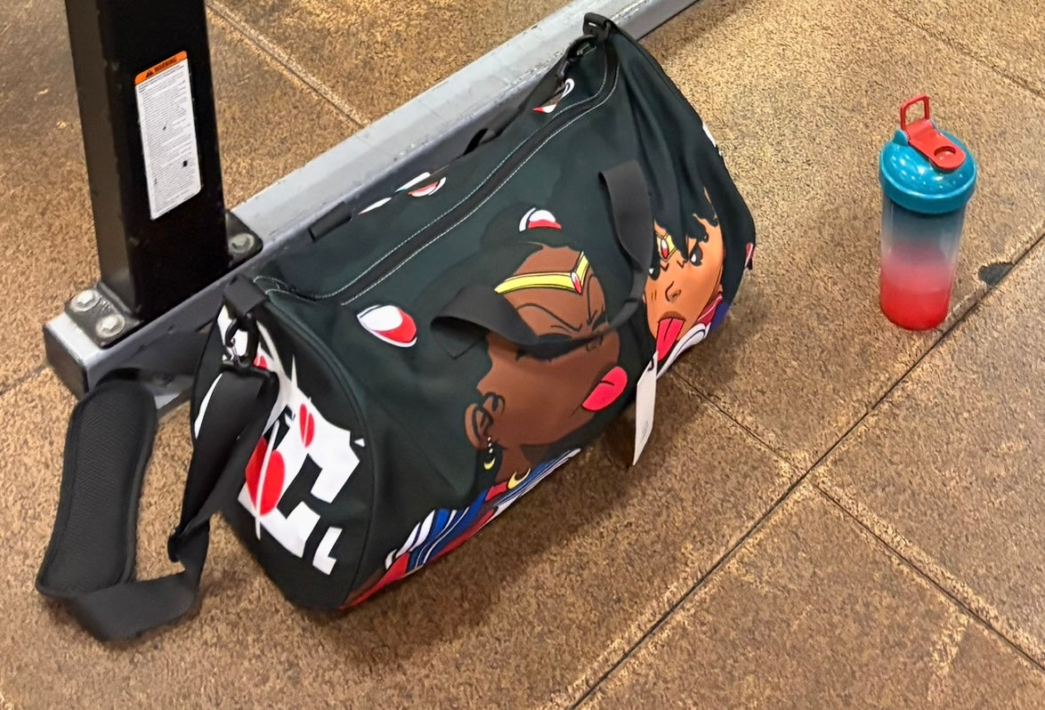 Twin moon duffel